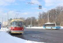 У Вінниці відзначили 57-річчя тролейбуса з моменту його заснування. ФОТО