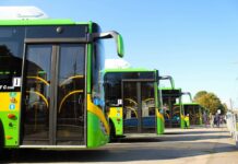 У Вінниці на площі Стуса презентували нові турецькі автобуси «Otokar». ФОТОРЕПОРТАЖ