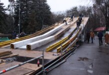 В центрі Вінниці буде ковзанка та тюбінгова гірка