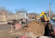 У Вінниці в районі Старого міста, будують магістральний колектор