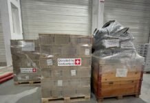 До Вінниці доставили медичне обладнання зі Швейцарії