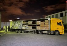 До Вінниці з Познані прибули дві фури з гуманітаркою