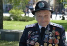 98-річна розвідниця з Вінниці Ольга Твердохлебова про війну і нацизм. Відео