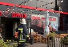 У Вінниці сталась пожежа в торгівельному центрі. Відео