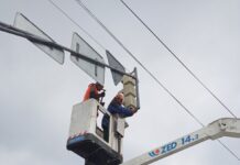 У Вінниці на перехресті Зодчих — Пирогова міняють світлофори