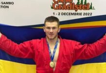 Вінничанин Петро Давиденко виборов «золото» Кубку Європи з боротьби самбо