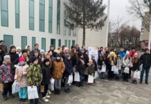 У Вінниці урочисто підняли прапори України та НОК