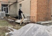 У Писарівці для школярів облаштовують ще одне укриття облаштування нового укриття
