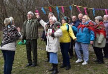 «А вже весна, а вже красна»: для людей похилого віку Терцентр організував дозвілля А вже весна, а вже красна