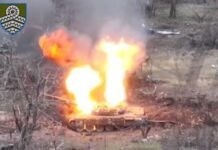 На один трофей менше: бійці 59 бригади з Вінниччини знищили російський танк Знищили ворожий танк