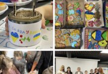 Діти вінницьких військових виготовляли імбирне печиво, обереги та окопні свічки для воїнів Поділилися частинкою доброти