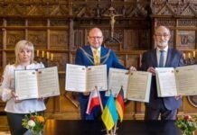 Вінниця і німецьке місто Мюнстер підписали угоду про партнерство Вінниця підписала угоду