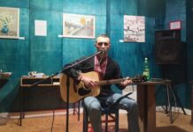 Поезія та музика доповнили візуальні образи: У Вінниці відкрилась виставка Олександра Рака. Відео