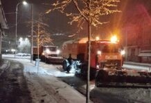 У Вінниці снігоочисна техніка працює зі вчорашнього вечора прибирати місто від снігу