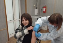 У Вінниці на території університету ім. Пирогова провели акцію на підтримку вакцинації тиждень вакцинації