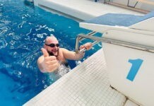 У Вінниці військові проходять реабілітацію у басейні допомагають військовим відновлюватись