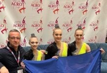 Вінницькі акробатки здобули золото на змаганнях у Лас-Вегасі Тріо акробаток