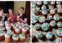 Незламна волонтерка Анна Карамелька випікає паски для воїнів Анна Карамелька