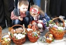 У Вінниці в центральному соборі ПЦУ паски святитимуть в суботу та неділю Освячення пасок