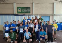 Рухайся до Перемоги України» вінницькі поліцейські змагалися за Кубок з гирьового спорту Кубок Вінницької області