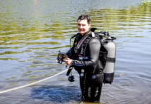 Вінничанка Тетяна Мордач — перша жінка в Україні водолаз-сапер Тетяна Мордач