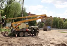 На Вінниччині у місті Бар проводиться реконструкція стадіону реконструкційні роботи стадіону