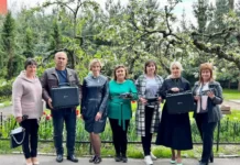 Військові 124-ої бригади тероборони отримали від вінничан два квадрокоптери та теппловізор квадрокоптери DJI Mavic 3T