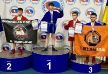 На Чемпіонаті України з бойового самбо хмільницькі спортсмени стали переможцями Чемпіонаті України з бойового самбо