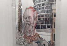 У Вінниці відбувся “кривавий” перформанс проекту «War & Peace». Відео