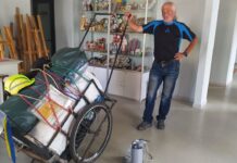 Пішки обійшов майже увесь світ. У Вінниці відбулась зустріч з мандрівником Сергієм Гордієнко