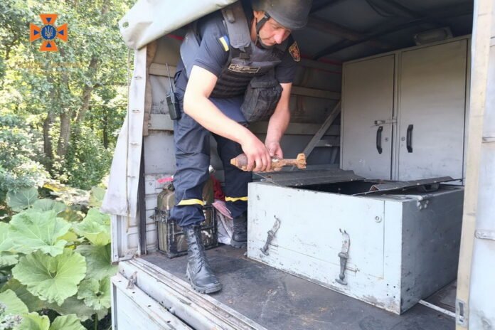 піротехніки аварійно-рятувального загону