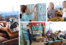 У Вінниці учні та вчителі ліцею організували пошив допомоги для бійців ЗСУ відшивають амуніцію