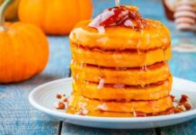 Смачні яблучно-гарбузові оладки Яблучно -гарбузові оладки