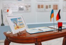 У Вінниці презентували унікальну марку, присвячену німецькому місту Мюнстер та річниці Вестфальського миру Єдині заради миру та розвитку