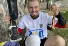 Вінницький ветеран Роман Кашпур подолає дві марафонські дистанції на протезі за тиждень у США Роман Кашпур