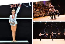 У Словаччині на турнірі з художньої гімнастики вибороли золото та срібло LaserCup 2023