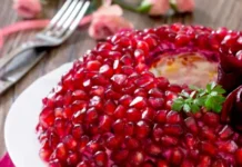Рецепти салату «Гранатовий браслет», який зметуть зі столу за лічені хвилини Гранатовий браслет