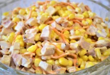 Салат з кукурудзою: кращі рецепти до святкового столу Салат з кукурудзою