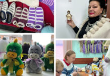 Вінницькі пенсіонерки творять добро: готують сувеніри для благодійного ярмарку пенсіонерки