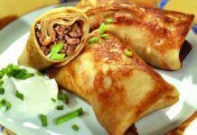 Млинці з м’ясом ситна та смачна страва до вашого столу