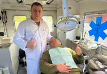 Понад 900 військовослужбовців отримали послуги мобільного стоматкабінету