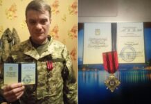 Оборонця з Вінниччини нагородили «Золотим хрестом»