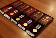 У Вінниці нагородили військових з нагоди 10-річчя створення НГУ