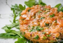 Тартар з лосося — французька класика у новому вигляді