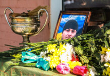 На Вінниччині встановили меморіальну дошку на честь полеглого бійця