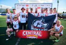 Вінницькі команди з флаг-футболу отримали п’ять перемог у Всеукраїнському турніру Central Bowl