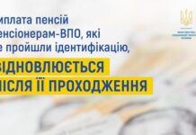 Важливе повідомлення: Пенсії для ВПО будуть відновлені після ідентифікації