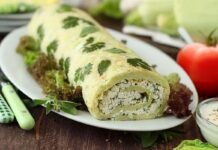 Простий та смачний кабачковий рулет: покроковий рецепт