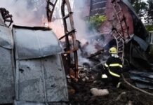 Російські терористи зруйнували об’єкт інфраструктури на Вінниччині під час нічної атаки