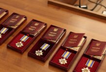 На Вінниччині родинам загиблих героїв передали посмертні нагороди